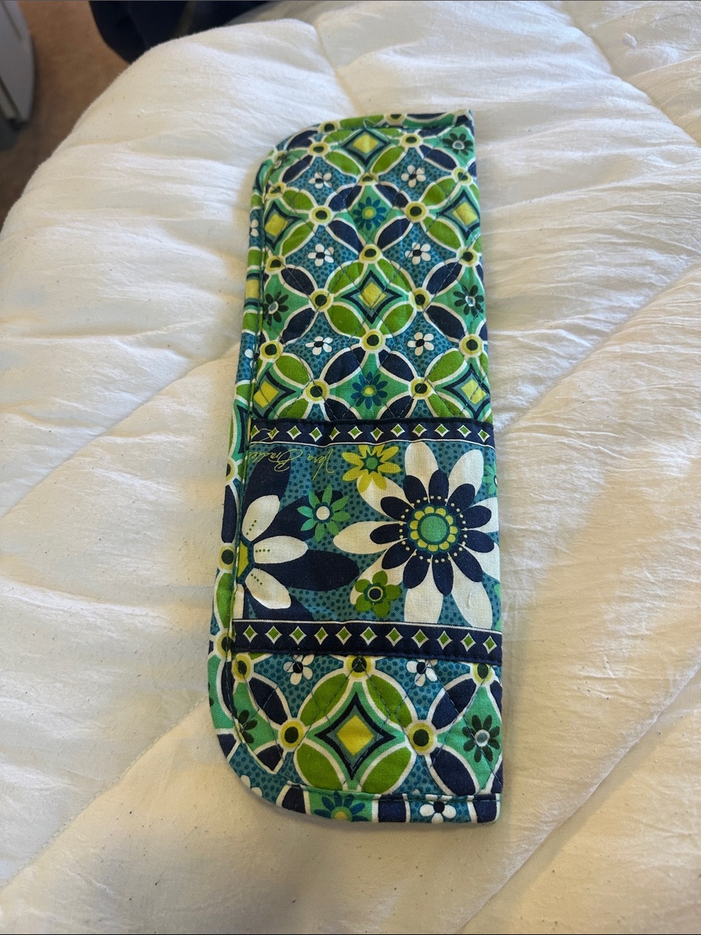 Vera Bradley Quilted Hot tool straightener holder
